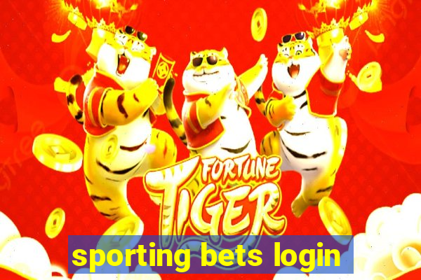 sporting bets login